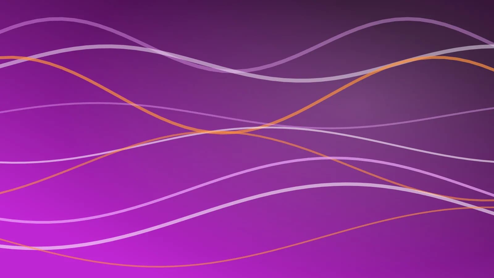 Abstract illustration of flowing colour waves
