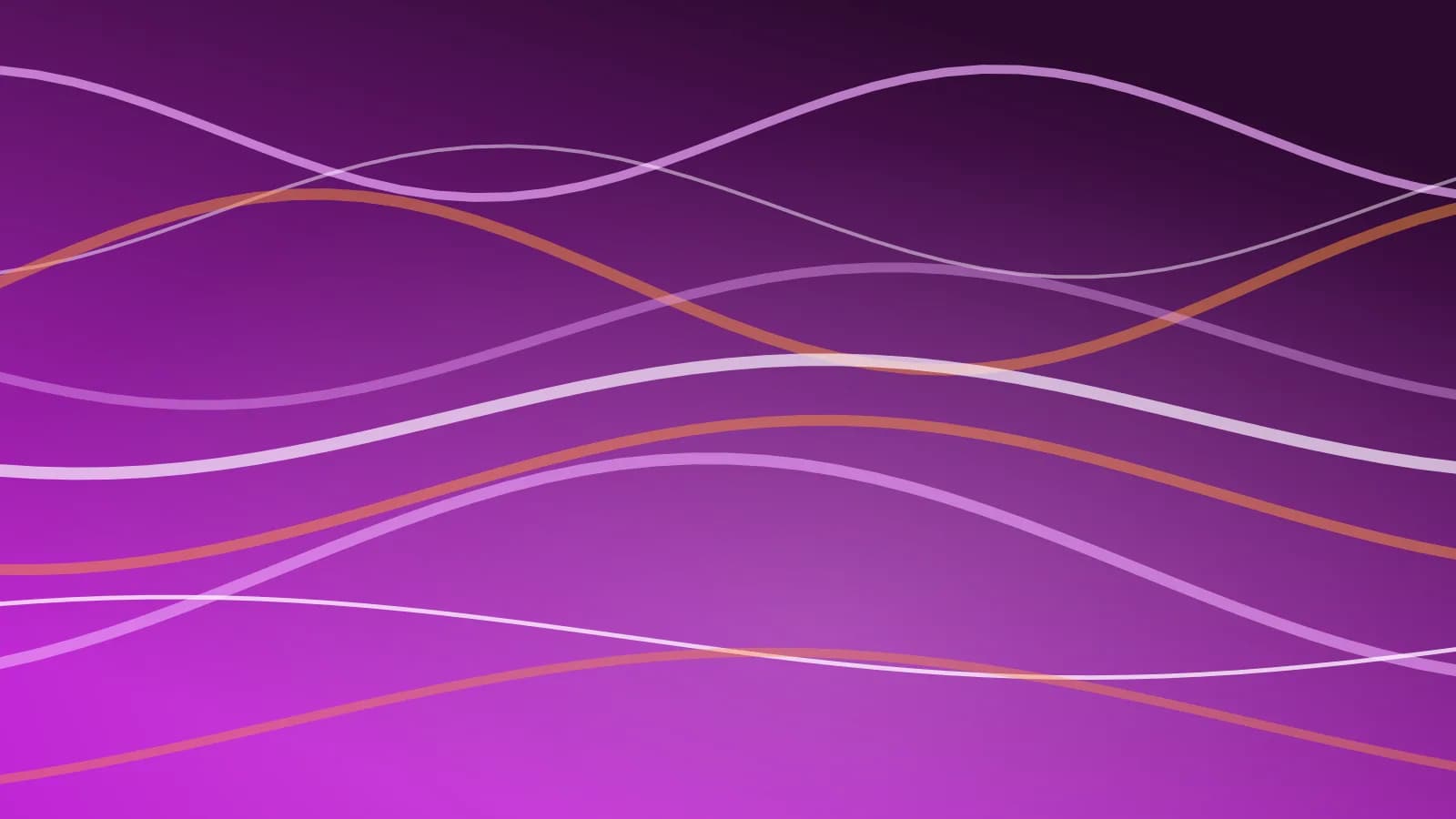 Illustration abstraite de vagues de couleur